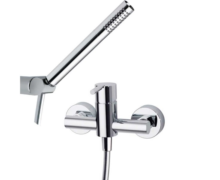SINGLE LEVER ATTIC CHROME SHOWER WITH KIT