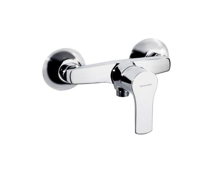 TITANIUM SINGLE-LEVER SHOWER CHROME WITHOUT KIT