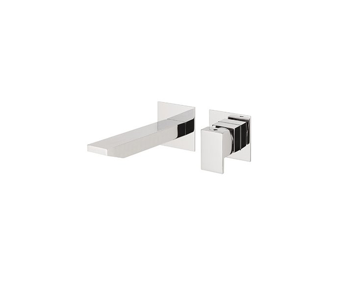 SINGLE-LEVER CUBIC BUILT-IN WASHBASIN CHROME