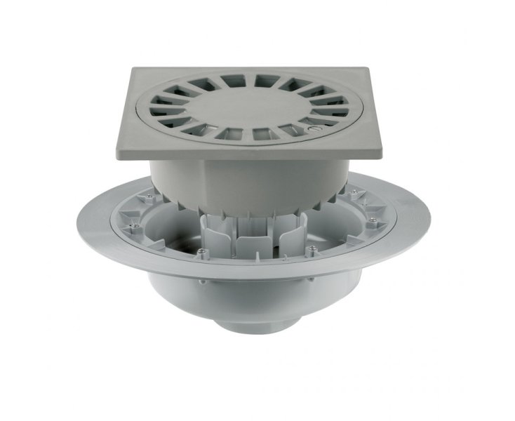 S-247P CALDERETA PVC GRIS 75 15x15