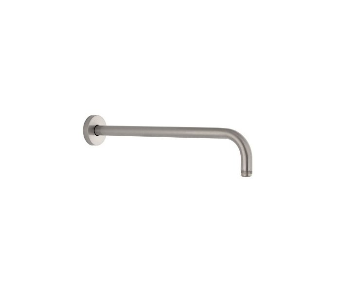 WALL-MOUNTED SHOWER ARM 1/2" 350mm MZ SATIN NICKEL