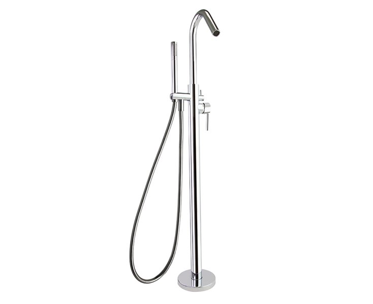 SINGLE LEVER DRAKO BATHROOM WITH CHROME COLUMNS W/KIT
