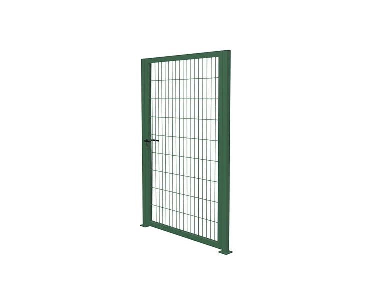 FOLDING MESH DOOR 1H 0980x2000 GREEN