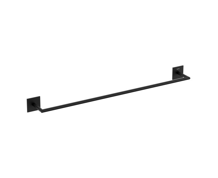 MATT BLACK STICK TOWEL RAIL 60