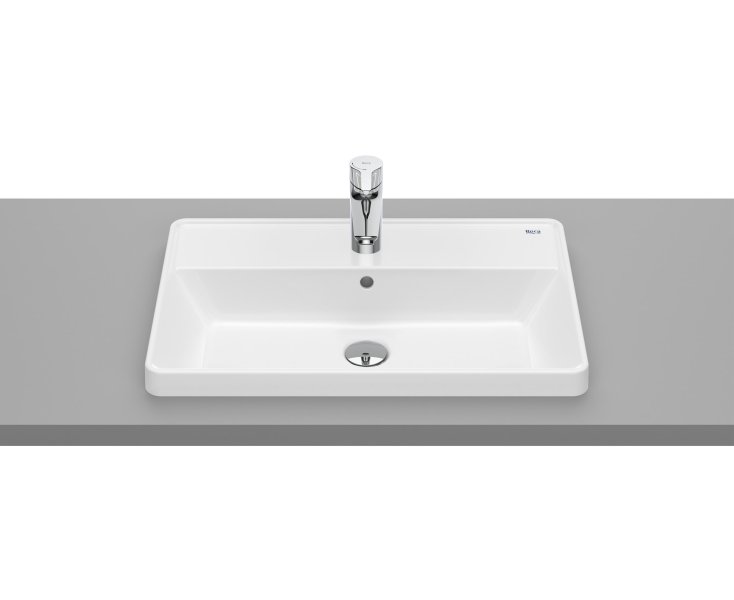 LAVABO THE GAP ENCIMERA 60x39 BLANCO