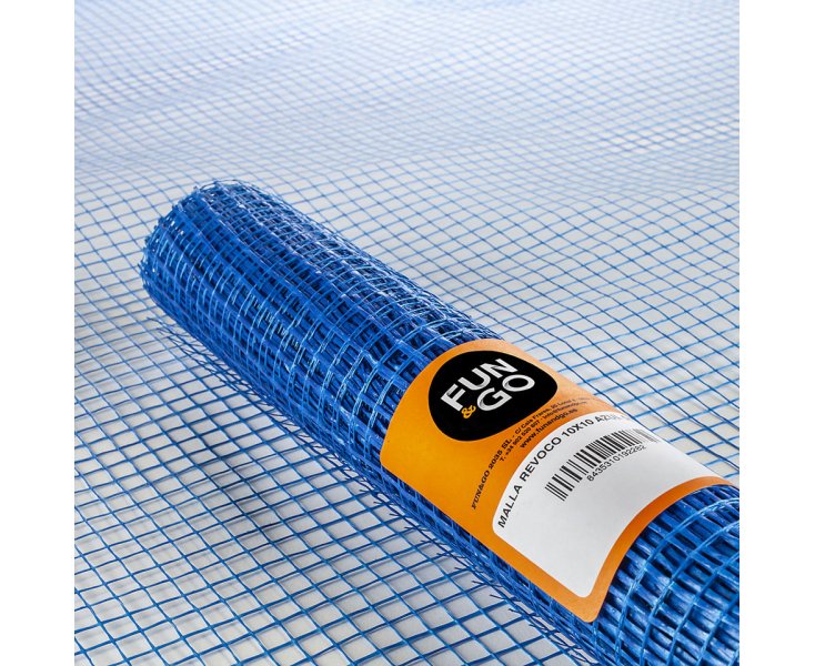FIBERGLASS PLASTER MESH ROLL 10M 10x10/100 BLUE OFFER