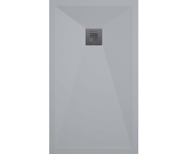 SHOWER TRAY STONE PLUS 140x70 GRAY 7035 SMOOTH