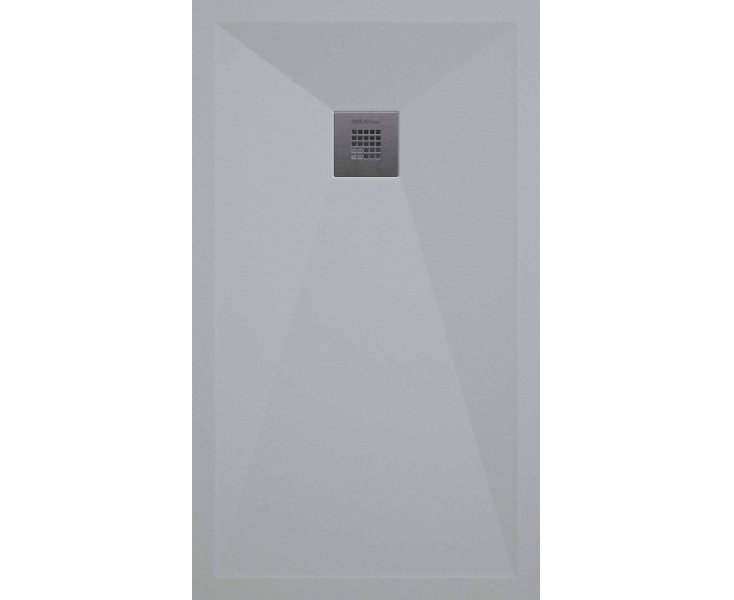 SHOWER TRAY STONE PLUS 140x70 GRAY 7035 SMOOTH