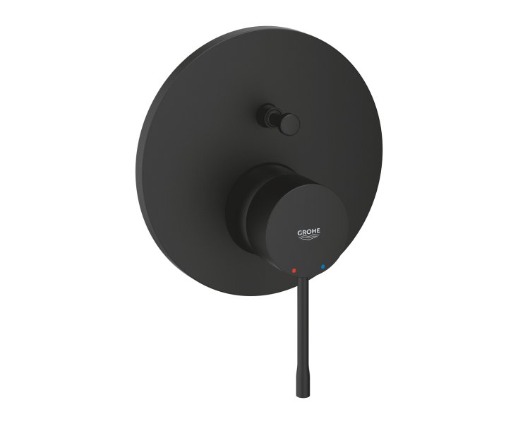 ESSENCE SINGLE LEVER SHOWER EMP.EXT. W/INVERTER 2WAYS MATTE BLACK