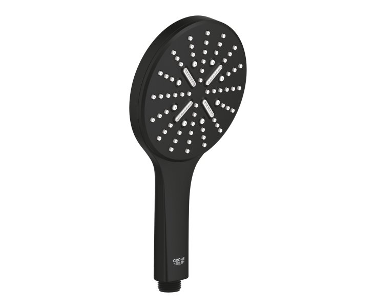 TELEDUCHA RAINSHOWER SMARTACTIVE 130 3 CHORROS NEGRO MATE