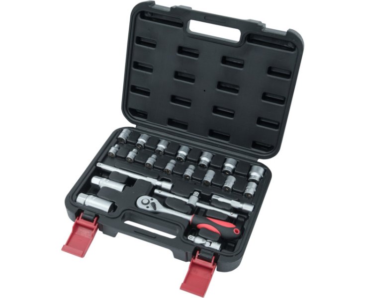 SUITCASE SOCKET KEYS 1/2" SET 3/8" 22PCS 