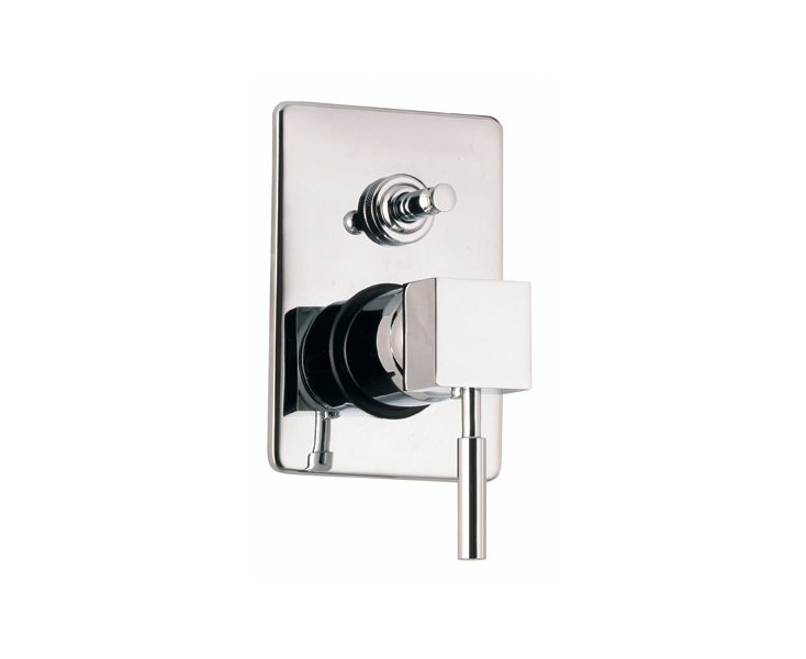 TETRA BUILT-IN BATH/SHOWER MIXER 2 WAYS CHROME