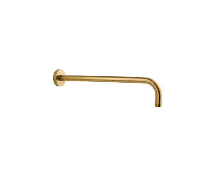 WALL SHOWER ARM 1/2" 350mm MZ BRUSHED GOLD