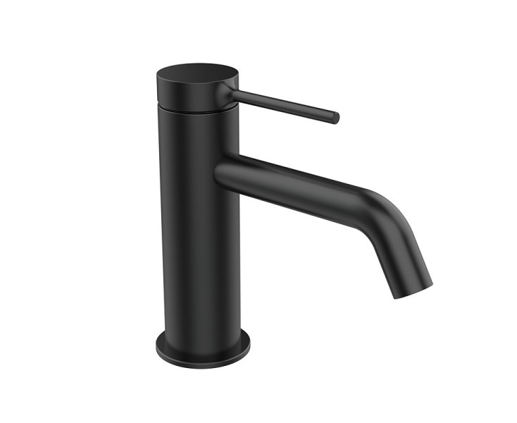 SINGLE LEVER TIME MALE WASHBASIN METAL BLACK ETERNICE