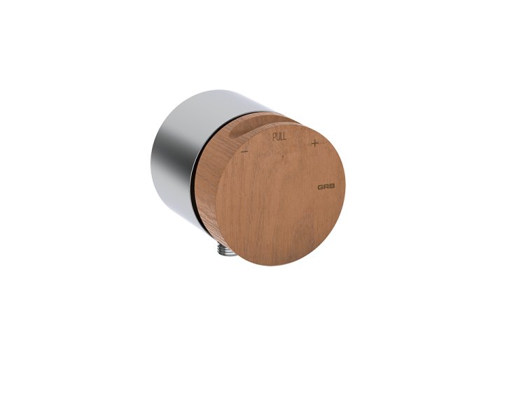 INCOOL SHOWER MIXER 1 EXTERIOR FRONT OUTLET CHROME-MAPLE