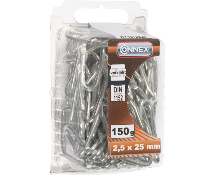 GRAMPILLONES CINCADOS 2.5x25 BLISTER 150GR