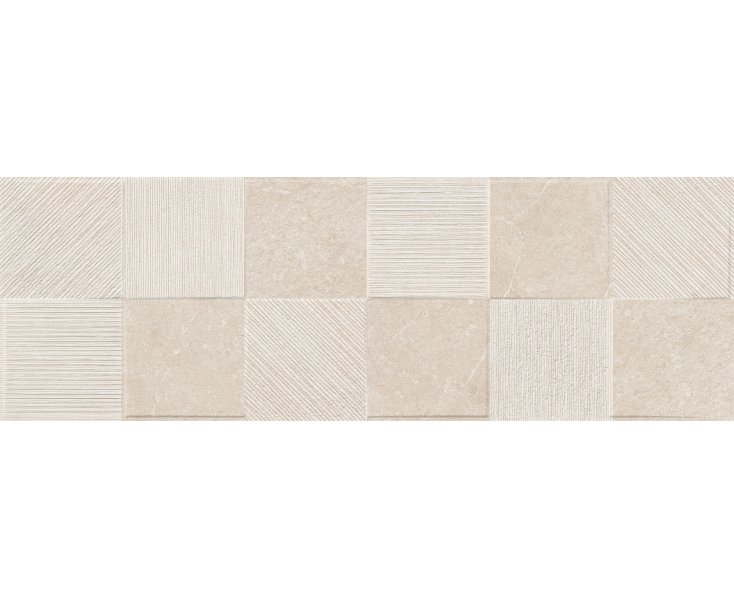 ETERNAL WHITE STRUTTURA QUADRO 3D RECT. 30x90