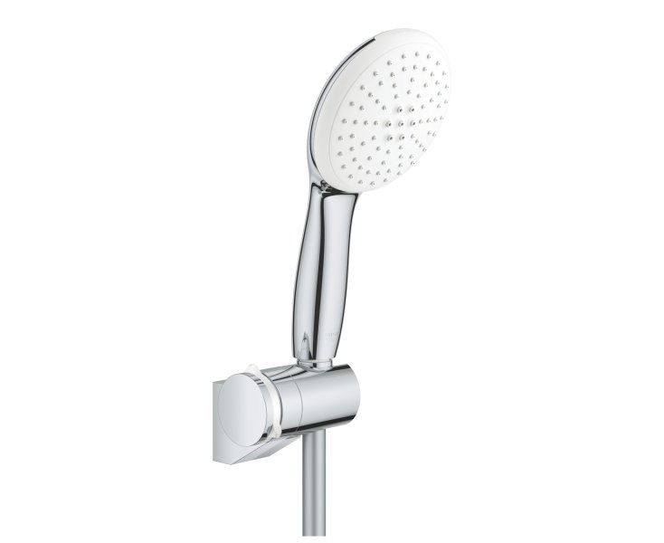 TEMPESTA SHOWER SET 110 W/HOLDER 2 CHROME JETS