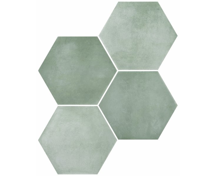 CEMENTINE SIX AQUA 23x27 ​