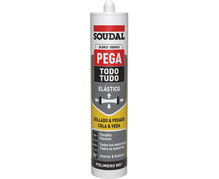 SOUDAL PEGA TODO BLANCO 290ml