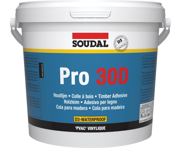 SOUDAL WATER RESISTANT WHITE WOOD GLUE PRO 5kg. ​