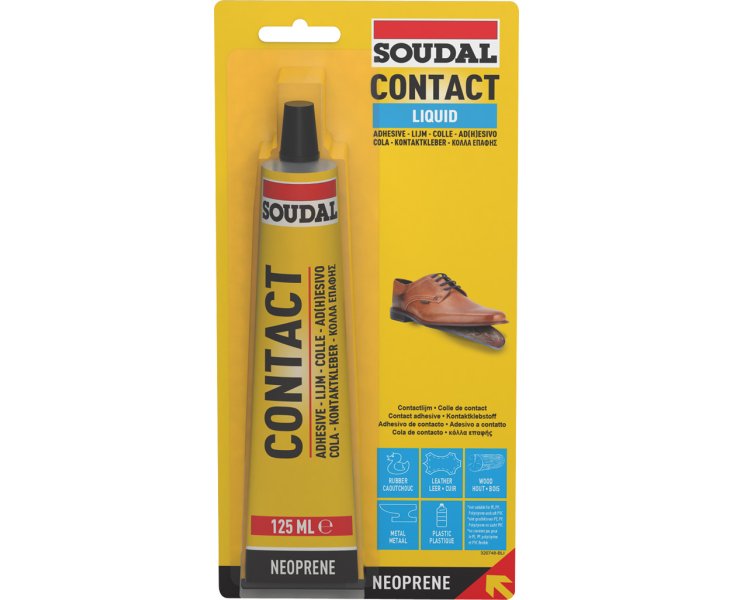 SOUDAL GLUE CONTACT BLISTER 125ml. ​