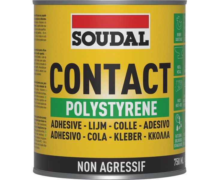 SOUDAL CONTACT GLUE POLYSTYRENE 750ml. ​