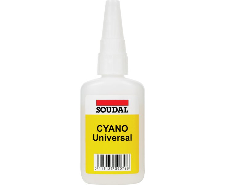 UNIVERSAL CYANOCRYLATE SOUDAL 20gr. ​