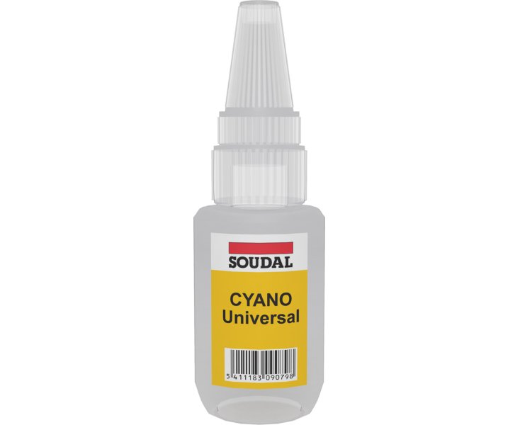 UNIVERSAL CYANOCRYLATE SOUDAL 50gr. ​