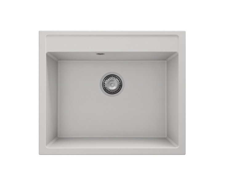 GRANITE SINK ON COUNTER 1C 600x510 WHITE ​