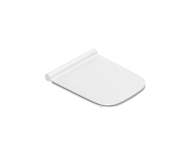 GREEN TAKEOFF WC SEAT C / EXTRA-FLAT CUSHIONED WHITE