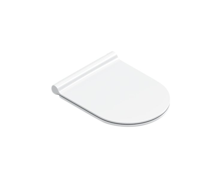 ASIENTO WC SFERA-ZERO TAKEOFF C/AMORTIGUADA EXTRAPLANA BL.