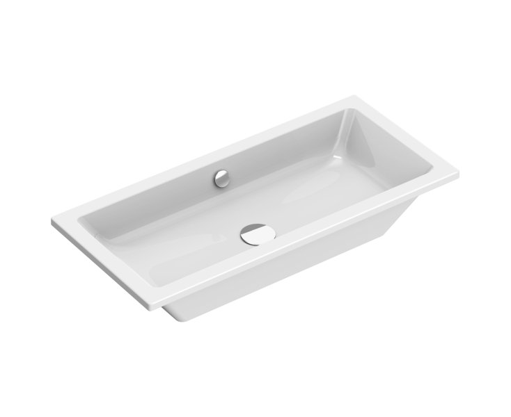 NEW ZERO 80 WASHBASIN 80x37 RECESSED / UNDER COUNTERTOP W / OVERFLOW