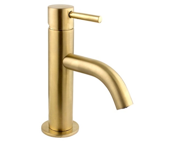 BRUSHED GOLD MINI WASHBASIN SINGLE LEVER