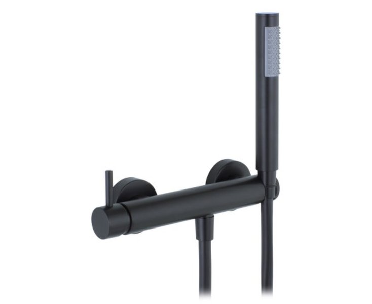 SINGLE LEVER MINI SHOWER MATT BLACK S/KIT