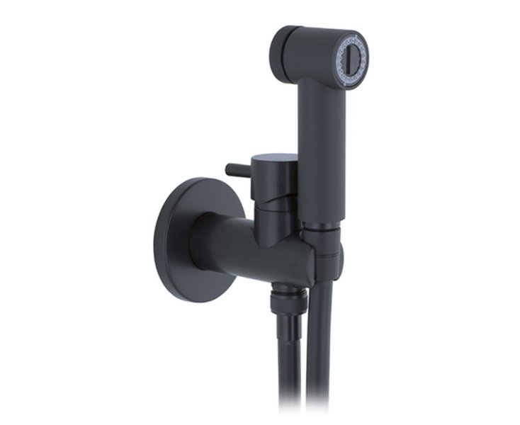 MINIMA BUILT-IN TOILET SINGLE LEVER 1/2" 25MM MATTE BLACK