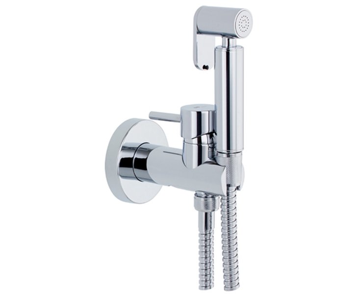MINIMA TOILET FAUCET 1/2" ø25mm W/KIT+CHROME BRASS HANDLE
