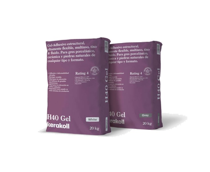 H40 GEL GRIS SACO 20kg.