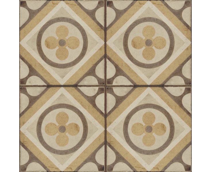 OTTOCENTO DECOR TAPPETO 7 AMBRA 20x20