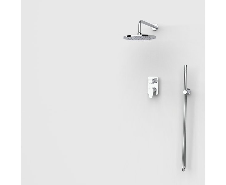 NAVA BUILT-IN SHOWER SET 2 CHROME OUTLETS