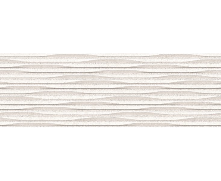 CLUNY DECOR WHITE NATURAL RECT. 33.3x100