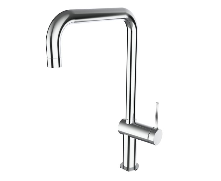 SINGLE LEVER TIME MALE SINK SWIVEL SPOUT CHROME