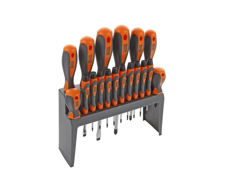 PACK OF 18 ASSORTED SCREWDRIVERS
