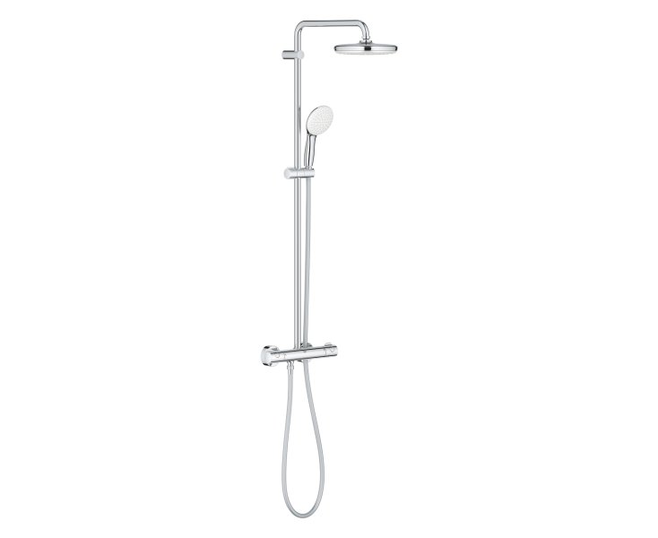 CONJUNTO DUCHA TEMPESTA SYSTEM 210 C/TERMOSTATO CROMO