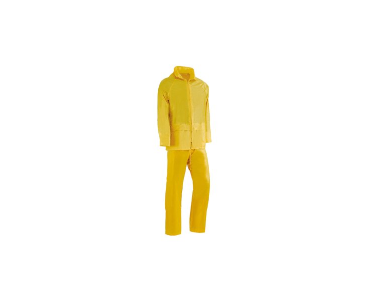 BE GREEN NYLON YELLOW WATERSUIT SIZE-M