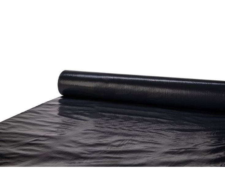 POLYETHYLENE FILM G600 BLACK ROLL 6x10m