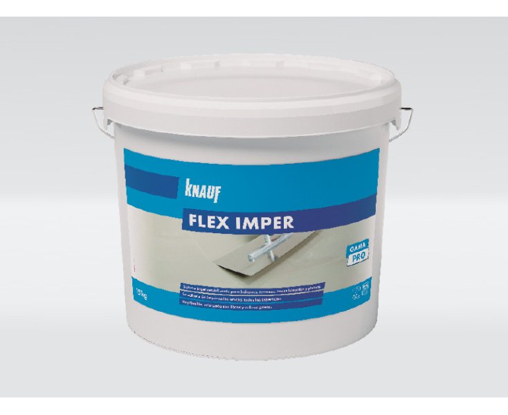 KNAUF FLEX IMPER EXTERIOR WATERPROOFING MORTAR 15KG.