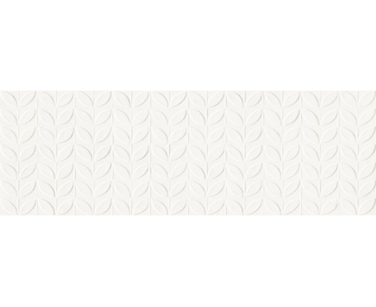 VIDA STRUCTURE FOGLIA 3D WHITE RECT. 30x90