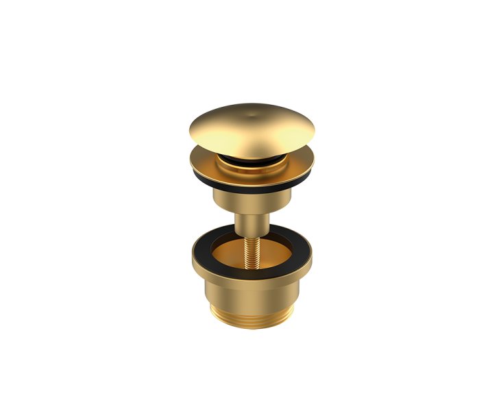ETERNICE BRUSHED GOLD BIG CLICK-CLACK VALVE