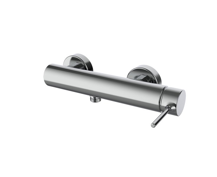 TIME SINGLE-LEVER SHOWER MIXER W/KIT CHROME